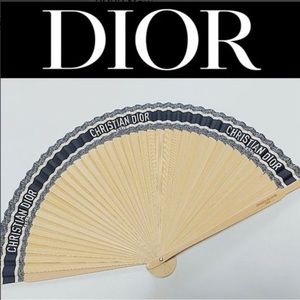 Dior foldable collectible fan